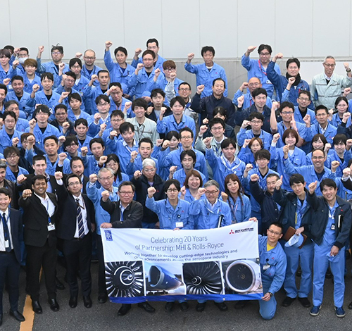 Mitsubishi Heavy Industries Aero Engines And Rolls Royce Celebrate