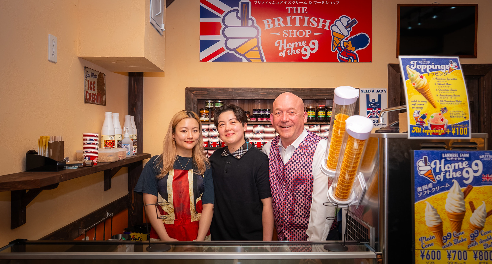 The British Shop, owners